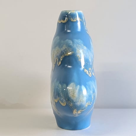 -We-  Flower vase - Niagara blue