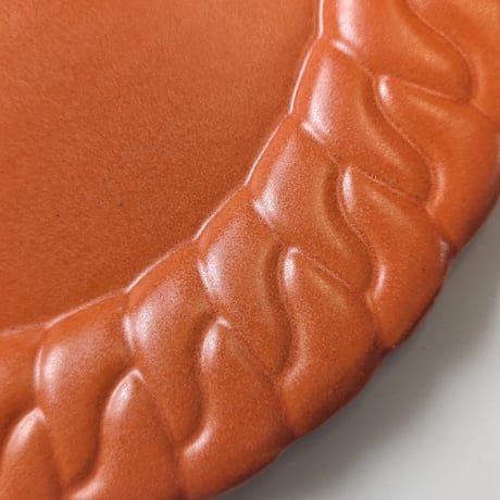 Chain dish L - Sunrise orange