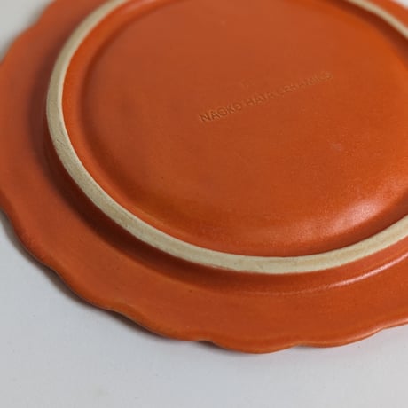 Chain dish S - Sunrise orange