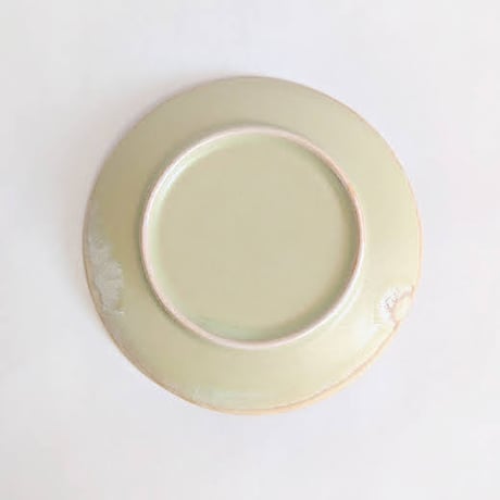 Melt series 4MARU plate - 雪どけ
