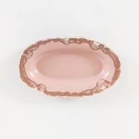 Melt series oval plate S - 明けの明星