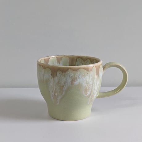 Melt  series mug cup L - 雪どけ