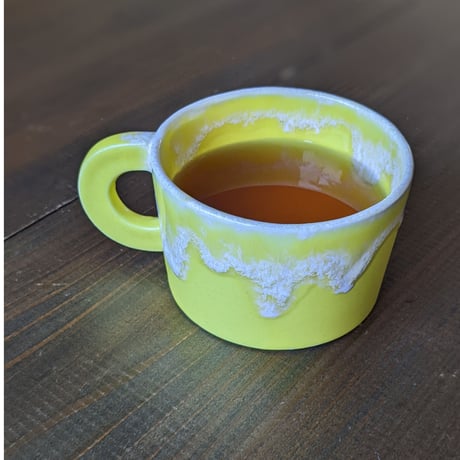 Melt seriese mug cup - Lemon yellow