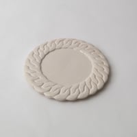 森のはなし-chain dish-S-white