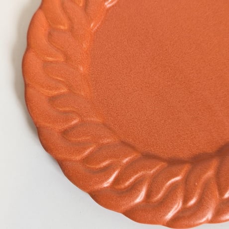 Chain dish S - Sunrise orange