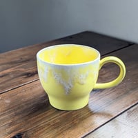Melt mug cup L -Lemon yellow