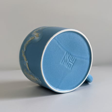 Melt series mug cup - niagara blue