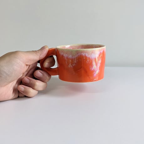 Melt series mug cup - sunrise orange