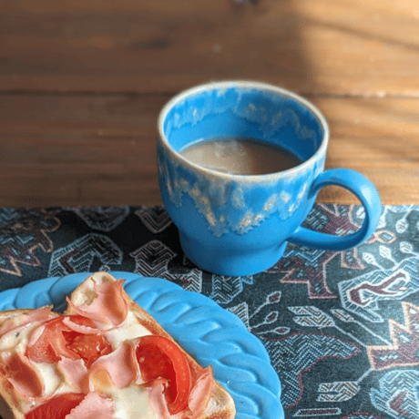 Melt mug cup L -niagara blue