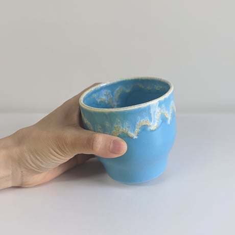 Melt series free cup-ナイアガラブルー