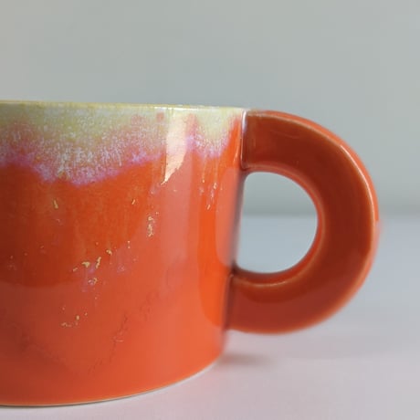 Melt series mug cup - sunrise orange
