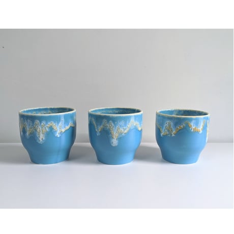 Melt series free cup-ナイアガラブルー