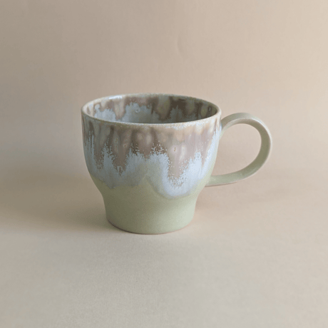 Melt  series mug cup L - 雪どけ