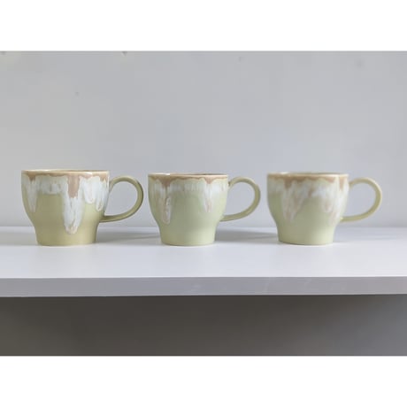 Melt  series mug cup L - 雪どけ