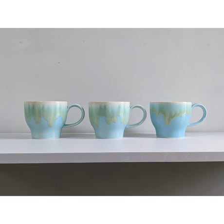 Melt  series mug cup L - 湖