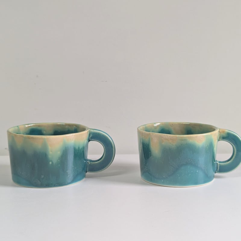 【新品未開封】natuloha mug ナチュロハマグ Melt series mug cup L - 深海 | NAOKO HATA CERAMICS