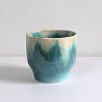 Melt series free cup - Bottle green