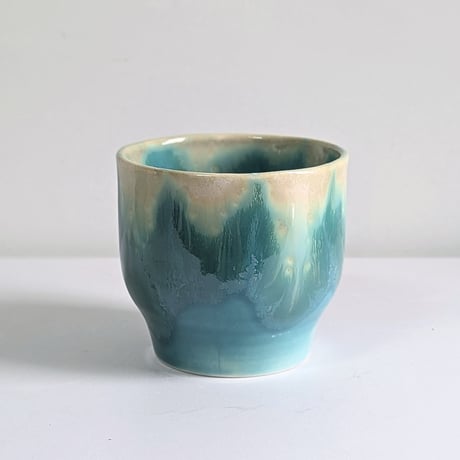 Melt series free cup - Bottle green