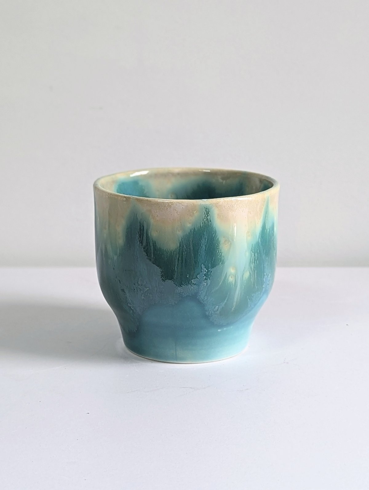 Melt series free cup - Bottle green | NAOKO HAT