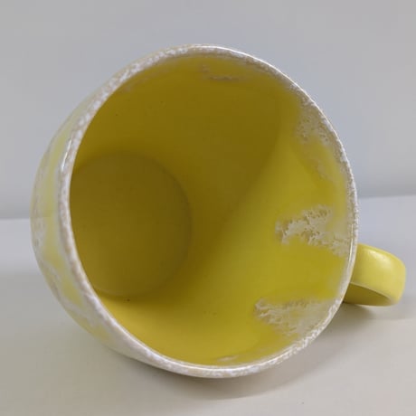 Melt mug cup L -Lemon yellow