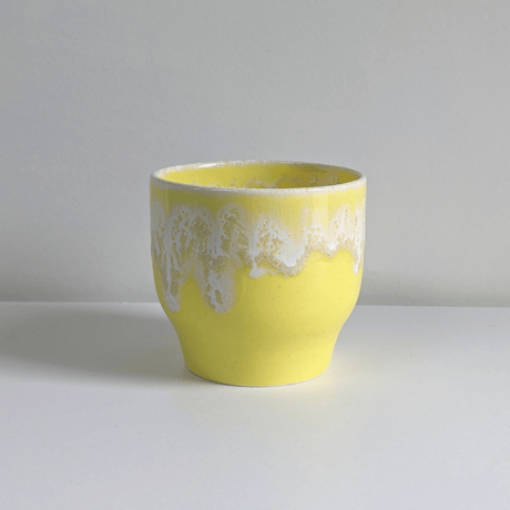 Melt series free cup-レモンイエロー