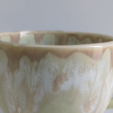 Melt  series mug cup L - 雪どけ
