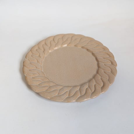 Chain dish S - Sand beige