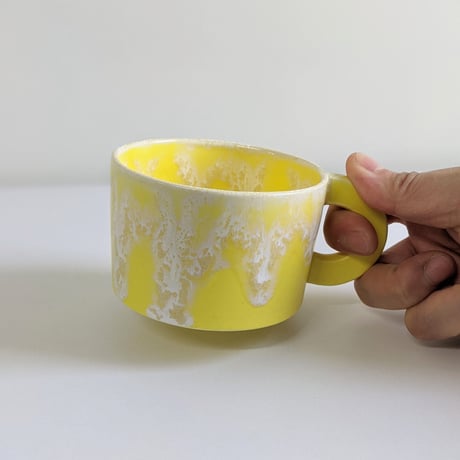 Melt seriese mug cup - Lemon yellow