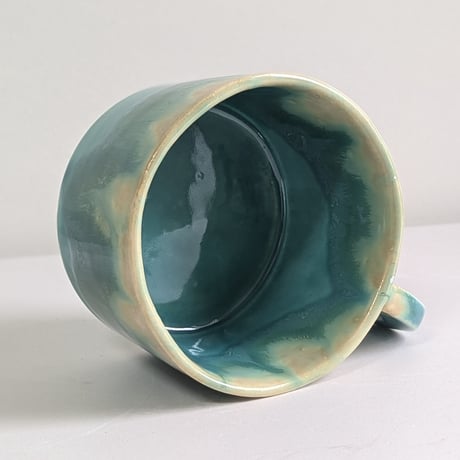 Melt mug cup-Bottle green