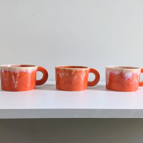 Melt series mug cup - sunrise orange