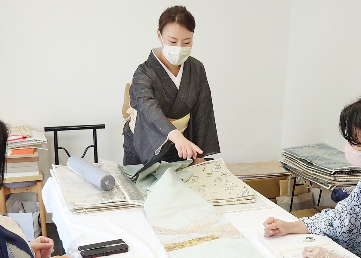着物コーディネート（個別指導）】自分の着物・帯の種類/格式/文様分類 