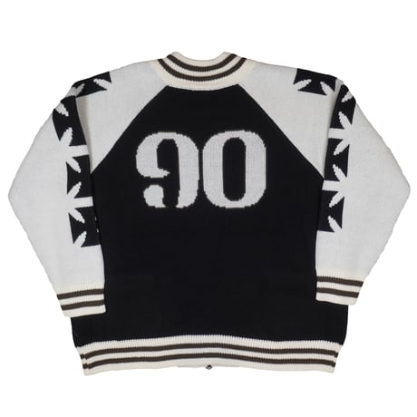 SUBLIMATION / 90 KNIT TRACK JACKET / BLACK