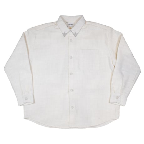 DAMIANO SELECT / TWEED SHIRTS / WHITE