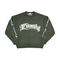 COVILL / FAMILY KNIT SWEATER / OLIVE
