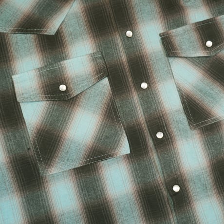 DAMIANO SELECT / CHECK SHIRTS / GREEN
