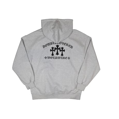 DAMIANO SELECT / CROSS SWEAT HOODIE / GRAY