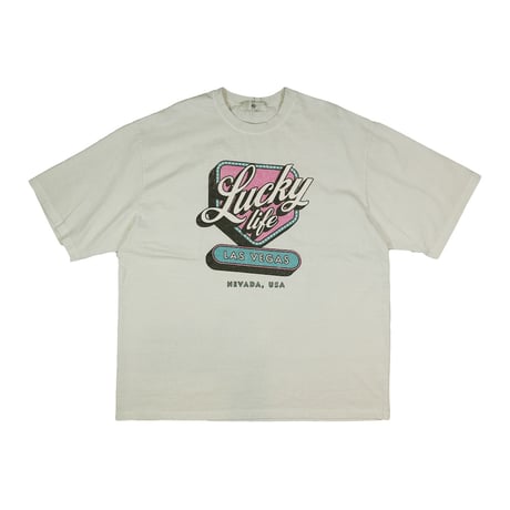 DAMIANO SELECT / LUCKY LIFE TEE / BEIGE