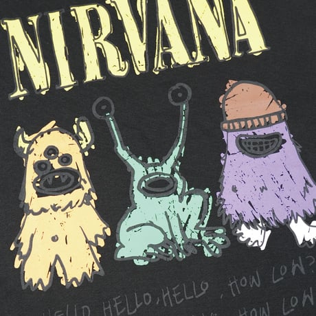 DAMIANO SELECT / NIRVANA LS TEE / BLACK