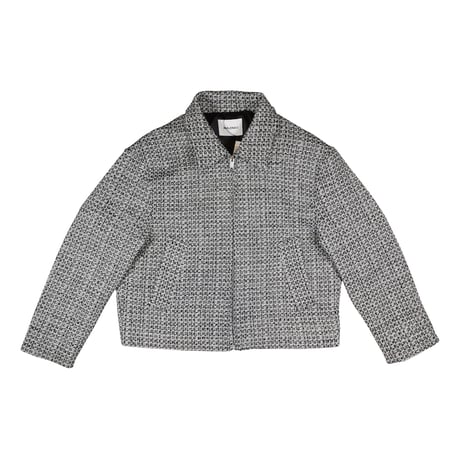 DAMIANO SELECT / TWEED JACKET / BLACK
