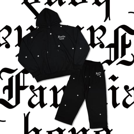 DAMIANO ORIGINAL / Familia bond SWEAT SET UP / BLACK