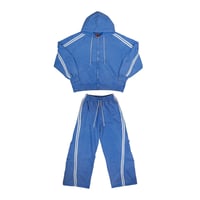 DAMIANO VINTAGE / WASHED SWEAT SET UP / WASHED BLUE