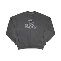 DAMIANO SELECT / ON THE ROCK CREW SWEAT / WASHED BLACK