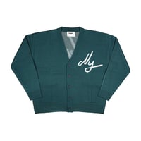 DAMIANO SELECT / NY KNIT CARDIGAN / GREEN