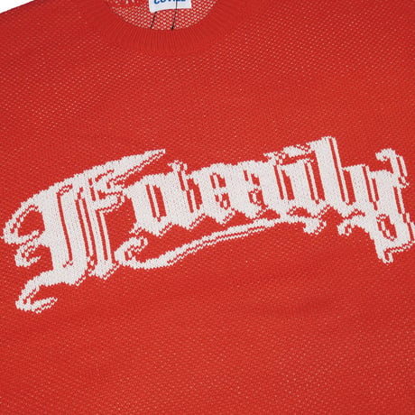 COVILL / FAMILY KNIT SWEATER / ORANGE
