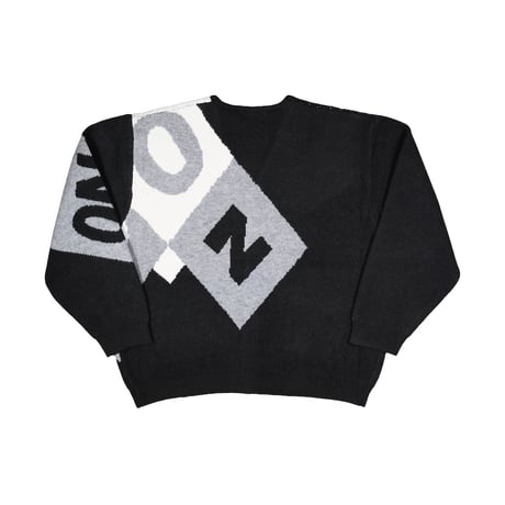 BARON / KNIT CARDIGAN / BLACK