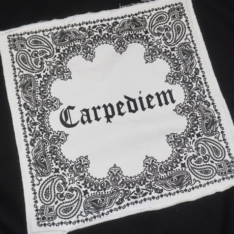ANOTHER / BANDANA CREW SWEAT / BLACK