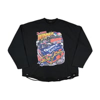 DAMIANO SELECT / DAYTONA500 ROUND CREW SWEAT / BLACK