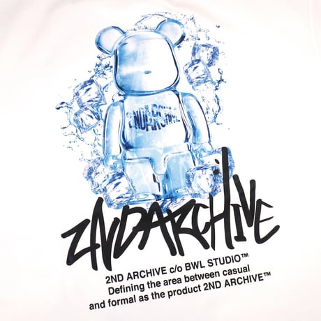 2ND ARCHIVE / ICE BEAR TEE / WHITE