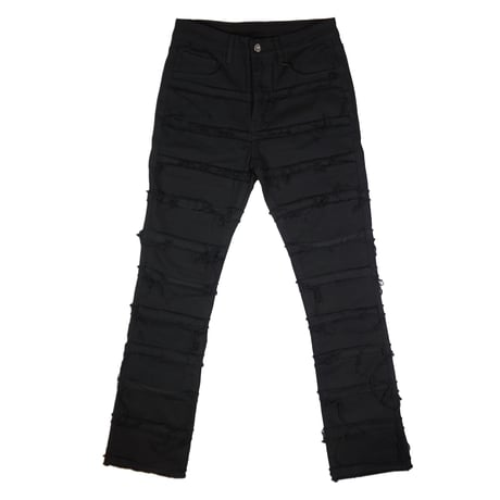 DAMIANO SELECT / DAMAGE SKINNY PANTS / BLACK