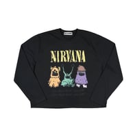 DAMIANO SELECT / NIRVANA LS TEE / BLACK